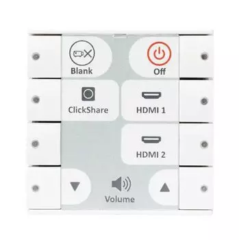 Панель управления BIAMP Impera Echo Plus 8USW 912.1884.900/911.1884.900 кнопочная 8-button control pad with Ethernet, US, white