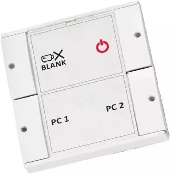 Панель управления BIAMP Impera Oscar 4EUW 912.2253.900/911.2253.900 кнопочная 4-button control pad with Ethernet, EU, white