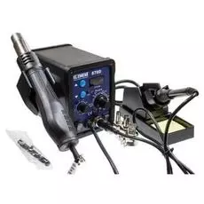 Паяльная станция термовоздушная Element 878D 15299 (фен+паяльник) 700Вт, 220V