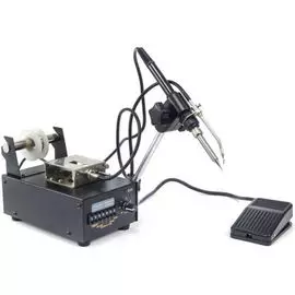 Паяльник МЕГЕОН 00385 с автоматической подачей припоя