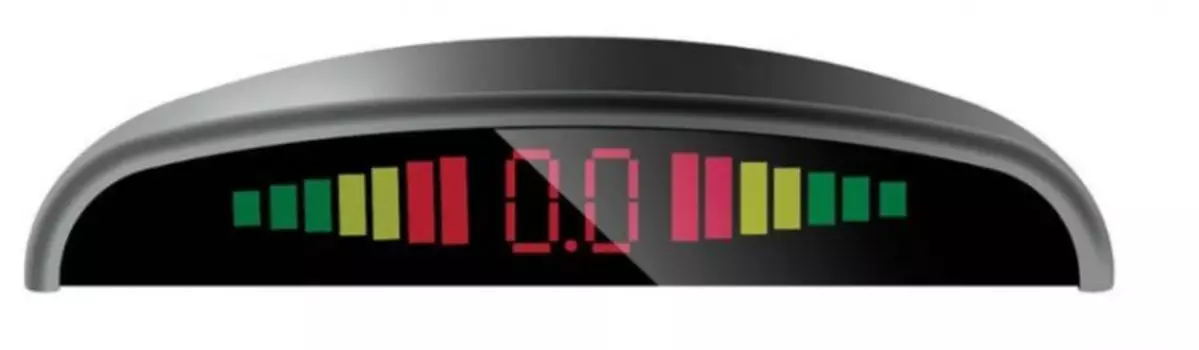 Парковочный радар Digma DCK-100S 4 датчика, 22мм, серебристый