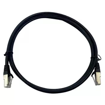 Патч-корд Buro BU-7-1.5M STP 4 пары cat7 CCA molded 1.5м черный RJ-45 (m)-RJ-45 (m) (1868443)