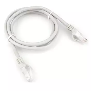 Патч-корд Cablexpert PP31-1.5M LSZH UTP кат.5e, 1.5м, литой, многожильный (серый)