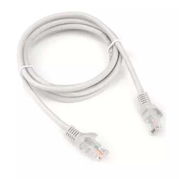 Патч-корд Cablexpert PP31-1M LSZH UTP кат.5e, 1м, литой, многожильный (серый)