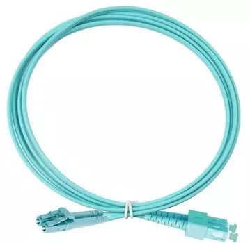 Патч-корд волоконно-оптический Eurolan 41F-30-SC-LC-03 дуплексный, OM3, 2х50/125, SC-LC, 3 м