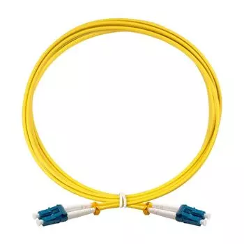 Патч-корд волоконно-оптический Exegate FC-D-9-LC-LC-1M-LSZH EX295125RUS (Шнур ВО SM 9/125 (OS2/G.652.D), LC/UPC-LC/UPC, Duplex, LSZH, 1м)