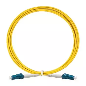 Патч-корд волоконно-оптический Exegate FC-S-9-LC-LC-5M-LSZH EX295141RUS (Шнур ВО SM 9/125 (OS2/G.652.D), LC/UPC-LC/UPC, Simplex, LSZH, 5м)