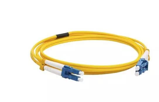 Патч-корд волоконно-оптический Lanmaster LAN-2LC-2LC/SU-1.5 LSZH, дуплексный, LC/UPC-LC/UPC, SM OS2, 1.5 м