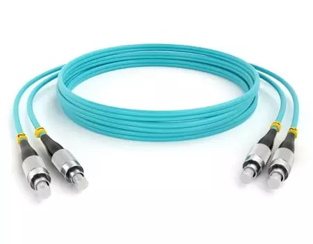 Патч-корд волоконно-оптический TELCORD ШОС-2x3.0-2FC/U-2FC/U-MM503-200м-LSZH-AQ duplex FC/UPC-FC/UPC