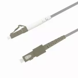 Патч-корд волоконно-оптический TELCORD ШОС-3.0-LC/U-SC/U-MM62,5-120м-LSZH-GY simplex LC/UPC-SC/UPC, MM 62,5/125 (OM1), 3.0 мм, LSZH, 120м