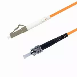 Патч-корд волоконно-оптический TELCORD ШОС-3.0-LC/U-ST/U-MM50-120м-LSZH-OR simplex LC/UPC-ST/UPC, MM 50/125 (OM2), 3.0 мм, LSZH, 120м