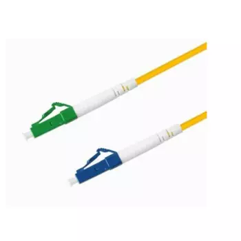 Патч-корд волоконно-оптический TELCORD ШОС-3.0-LC/A-LC/U-SM-50м-LSZH-YL simplex LC/APC-LC/UPC, SM 9/