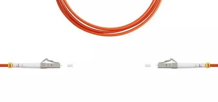 Патч-корд волоконно-оптический TELCORD ШОС-3.0-LC/U-LC/U-MM50-200м-LSZH-OR simplex LC/UPC-LC/UPC, MM