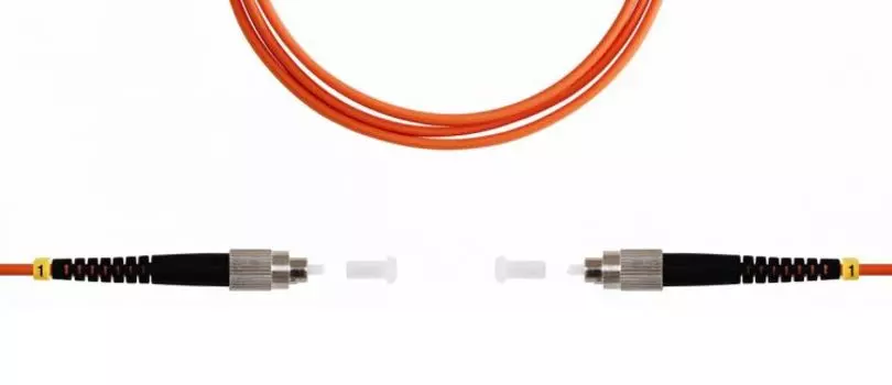 Патч-корд волоконно-оптический TELCORD ШОС-3.0-FC/U-FC/U-MM50-200м-LSZH-OR simplex FC/UPC-FC/UPC, MM