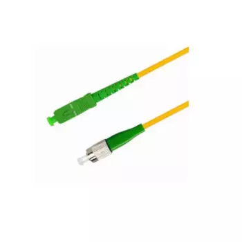 Патч-корд волоконно-оптический TELCORD ШОС-3.0-FC/A-SC/A-SM-30м-LSZH-YL simplex FC/APC-SC/APC, SM 9/