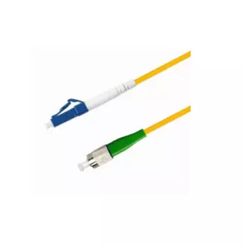 Патч-корд волоконно-оптический TELCORD ШОС-3.0-FC/A-LC/U-SM-30м-LSZH-YL simplex FC/APC-LC/UPC, SM 9/