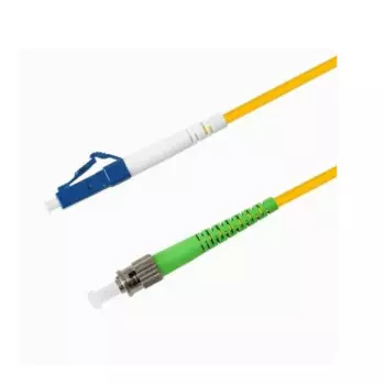 Патч-корд волоконно-оптический TELCORD ШОС-3.0-LC/U-ST/A-SM-200м-LSZH-YL simplex LC/UPC-ST/APC, SM 9