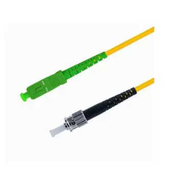 Патч-корд волоконно-оптический TELCORD ШОС-3.0-SC/A-ST/U-SM-200м-LSZH-YL simplex SC/APC-ST/UPC, SM 9