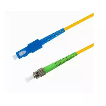 Патч-корд волоконно-оптический TELCORD ШОС-3.0-SC/U-ST/A-SM-200м-LSZH-YL simplex SC/UPC-ST/APC, SM 9