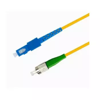 Патч-корд волоконно-оптический TELCORD ШОС-3.0-FC/A-SC/U-SM-200м-LSZH-YL simplex FC/APC-SC/UPC, SM 9