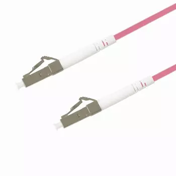 Патч-корд волоконно-оптический TELCORD ШОС-3.0-LC/U-LC/U-MM504-10м-LSZH-MG simplex LC/UPC-LC/UPC, MM