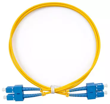 Патч-корд волоконно-оптический TopLAN DPC-TOP-652-SC/U-SC/U-0.5 дуплексный, SC/UPC-SC/UPC, SM, 0.5 м LSZH
