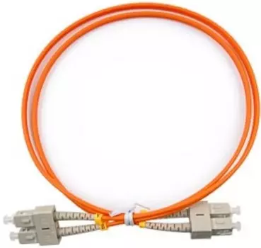 Патч-корд волоконно-оптический TopLAN DPC-TOP-OM2-SC/P-SC/P-83.0 дуплексный, SC/UPC-SC/UPC, MM 50/125, 83.0 м