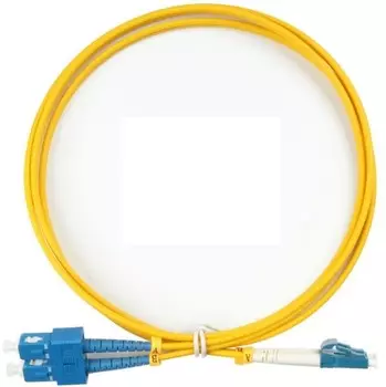 Патч-корд волоконно-оптический TopLAN DPC-TOP-657-LC/U-SC/U-3.0 дуплексный, LC/UPC-SC/UPC (G657), SM, 3.0 м LSZH