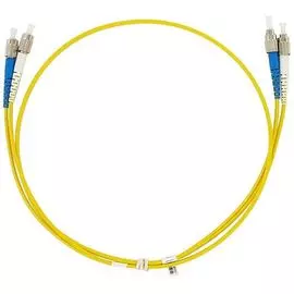 Патч-корд волоконно-оптический TopLAN DPC-TOP-652-FC/U-FC/U-1.0 , дуплексный, FC/UPC-FC/UPC, SM, 1.0 м