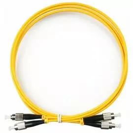 Патч-корд волоконно-оптический TopLAN DPC-TOP-652-FC/U-FC/U-2.0 дуплексный, FC/UPC-FC/UPC, SM, 2.0 м LSZH