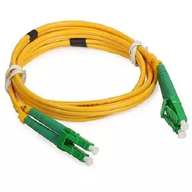 Патч-корд волоконно-оптический TopLAN DPC-TOP-652-LC/A-LC/A-3.0 дуплексный, LC/APC-LC/APC, SM, 3,0 м LSZH