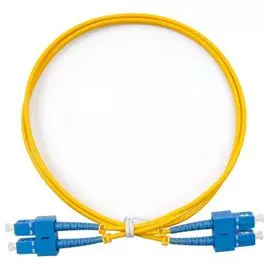 Патч-корд волоконно-оптический TopLAN DPC-TOP-652-SC/U-SC/U-15 дуплексный, SC/UPC-SC/UPC, SM, 15.0 м LSZH