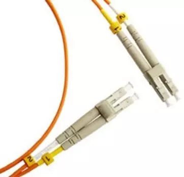 Патч-корд волоконно-оптический TopLAN DPC-TOP-OM2-LC/P-LC/P-1.0 , дуплексный, LC/PC-LC/PC, MM 50/125, 1.0 м