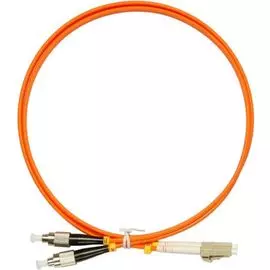 Патч-корд волоконно-оптический TopLAN DPC-TOP-OM2-FC/P-LC/P-0.5 , дуплексный, FC/PC-LC/PC, MM 50/125, 0,5 м