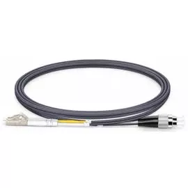 Патч-корд волоконно-оптический TopLAN DPC-TOP-OM2-FC/P-LC/P-1.5-BK дуплексный, FC/PC-LC/PC, MM 50/125, 1.5 м, LSZH, черный