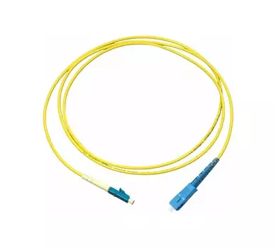 Патч-корд волоконно-оптический TopLAN PC-TOP-652-LC/U-SC/U-0.5 симплексный, LC/UPC-SC/UPC, SM, 0,5 м, LSZH