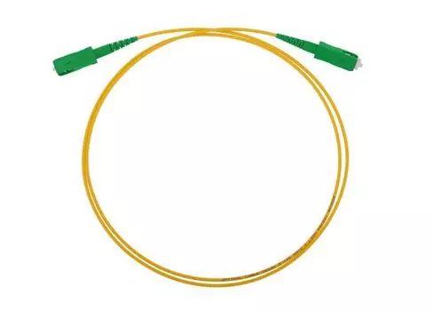 Патч-корд волоконно-оптический Vimcom SC-SC Simplex 1m 9/125 APC