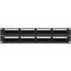 Патч-панель DKC RN5PPU242 19", 2U, Cat 5e, 48 портов RJ45 (8p8c), неэкранированная, 110 IDC, "RAM telecom"