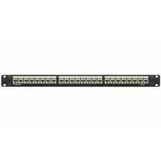 Патч-панель DKC RN5PPU24 19",1U,CAT5E, 24 модуля RJ45, неэкранированная, "RAM telecom"