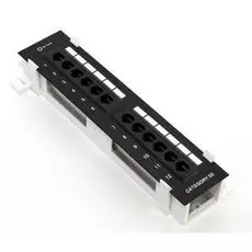 Патч-панель настенная, 12xRJ45, UTP, Кат. 5е 5bites LY-PP5-26