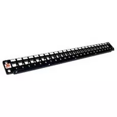 Патч-панель TWT TWT-PP24OK-UTP наборная, 19", 1U, под 24 неэкранированных модуля Keystone Jack