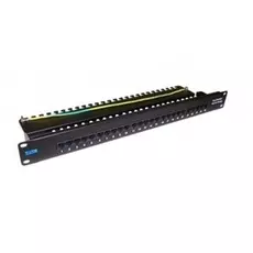 Патч-панель TWT TWT-PP25TEL45 телефонная, 19", 1U, Cat 3, 25 портов RJ45 (8p4c), неэкранированная, 110 IDC