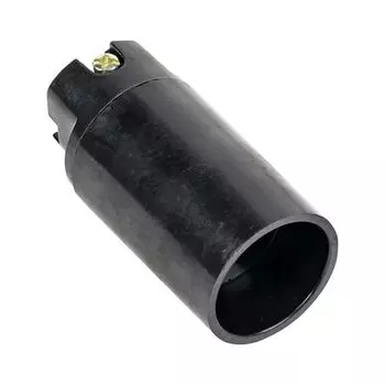 Патрон EKF LHC-E14-s-s карболитовый подвесной Е14 черн.