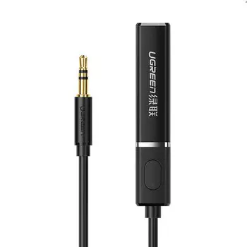 Передатчик UGREEN CM107 Bluetooth Transmitter Audio Adapter with 3.5mm Port. Цвет: черный