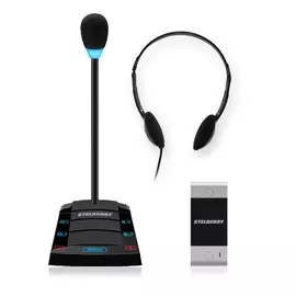 Переговорное устройство Stelberry S-411 Цифровое дуплексное "клиент-кассир" с возможностью переключе