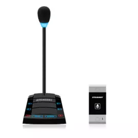 Переговорное устройство Stelberry S-520 Цифровое дуплексное "клиент-кассир" с функцией громкого опов