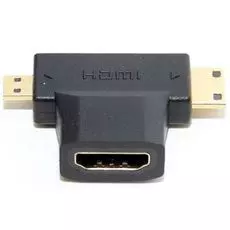 Переходник 5bites HH1805FM-T Переходник 5bites HDMI F/mini + micro HDMI M