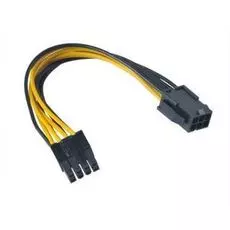 Переходник AKASA AK-CB051 питания для мат.плат 6-pin PCIe to 8-pin 15 см