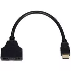 Переходник Atcom AT0901 сплиттер 0.1 m HDMI(m)  2 x HDMI(f)