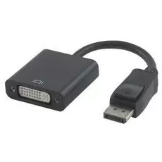 Переходник Cablexpert A-DPM-DVIF-002 DisplayPort - DVI, 20M/19F, черный, пакет
